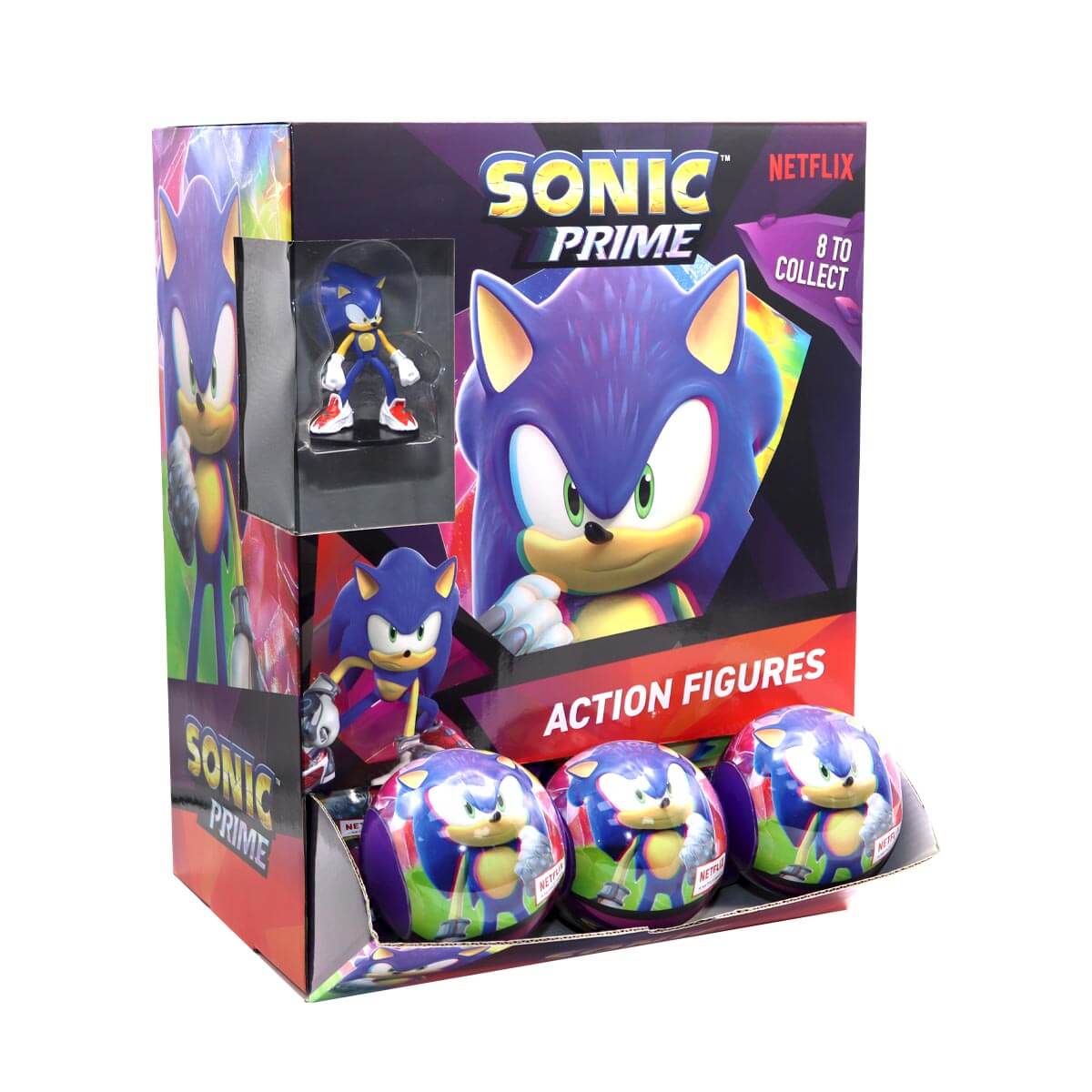 Sonic Prime Action Figures in Capsule - PMI Kids World